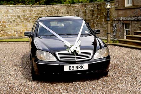 Mercedes Benz Black S-Class - Hire Class Cars Dundee - Weddings, special occasions