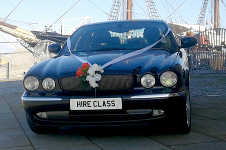 Jaguar XJR - Hire Class Cars Dundee - Weddings, special occasions